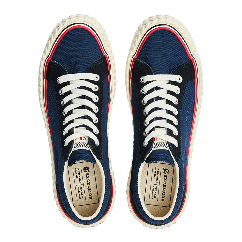 Bolt Retro Navy White