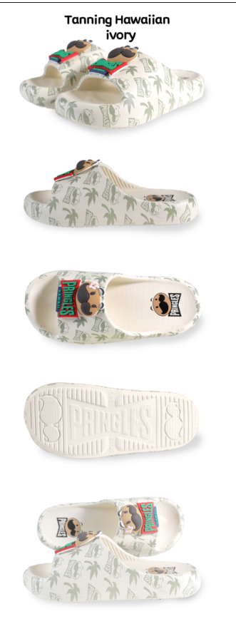 Pringles Tanning Hawaiian Slipper