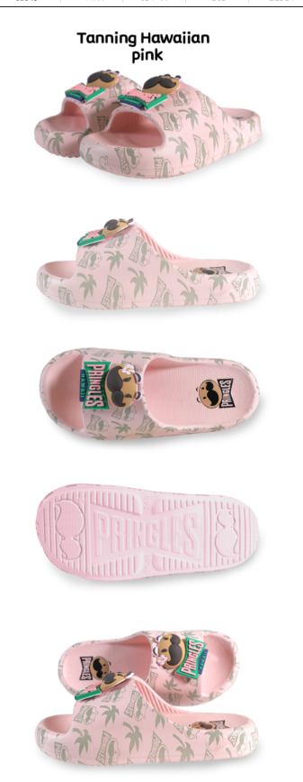 Pringles Tanning Hawaiian Slipper