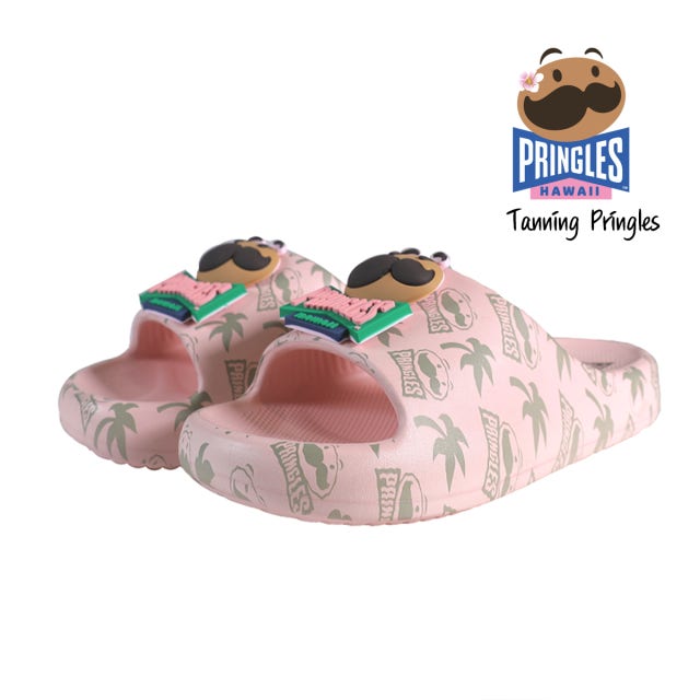 Pringles Tanning Hawaiian Slipper