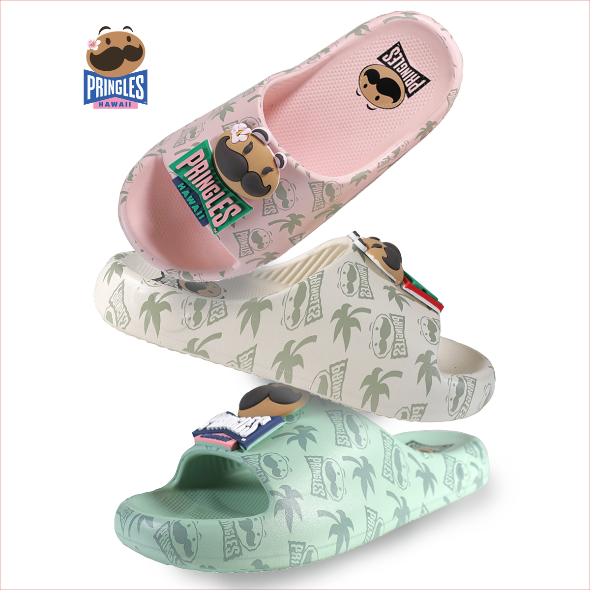 Pringles Tanning Hawaiian Slipper