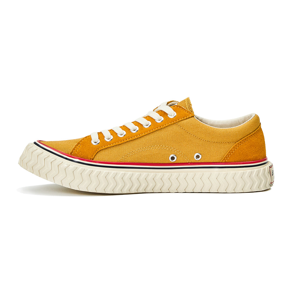 Bolt Retro Mustard White