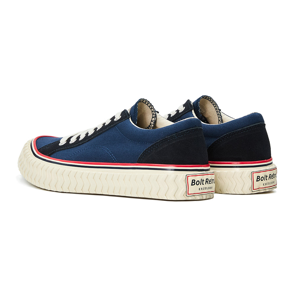 Bolt Retro Navy White