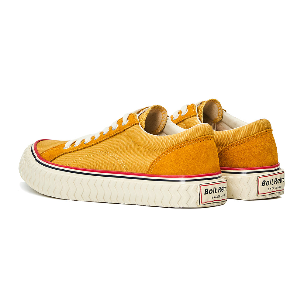 Bolt Retro Mustard White