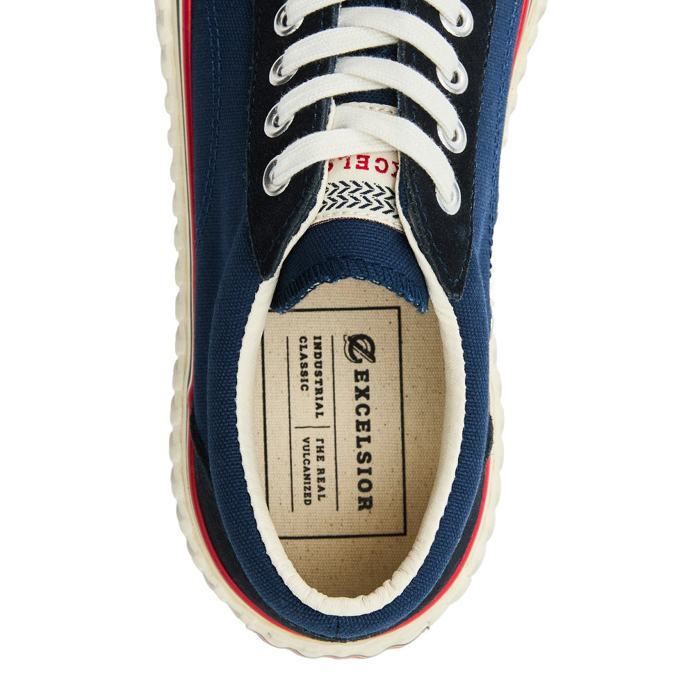 Bolt Retro Navy White