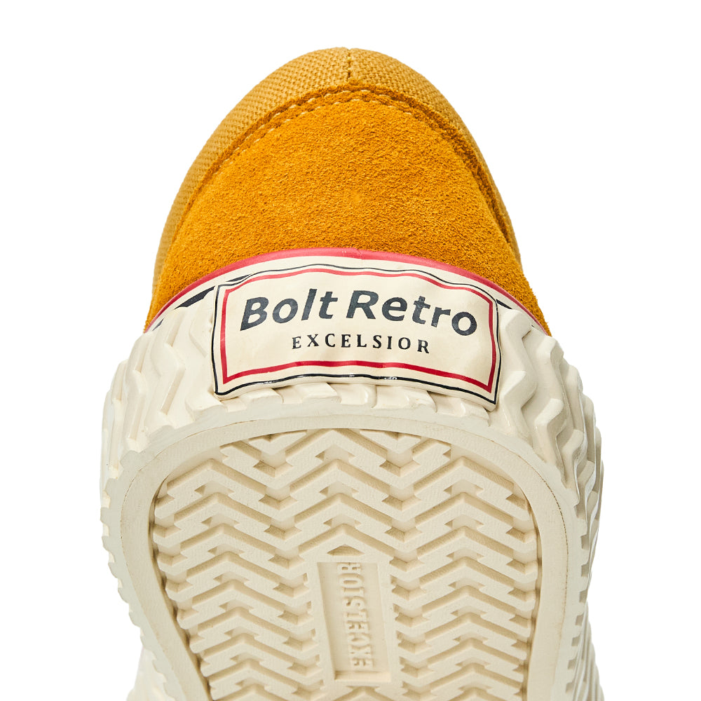 Bolt Retro Mustard White