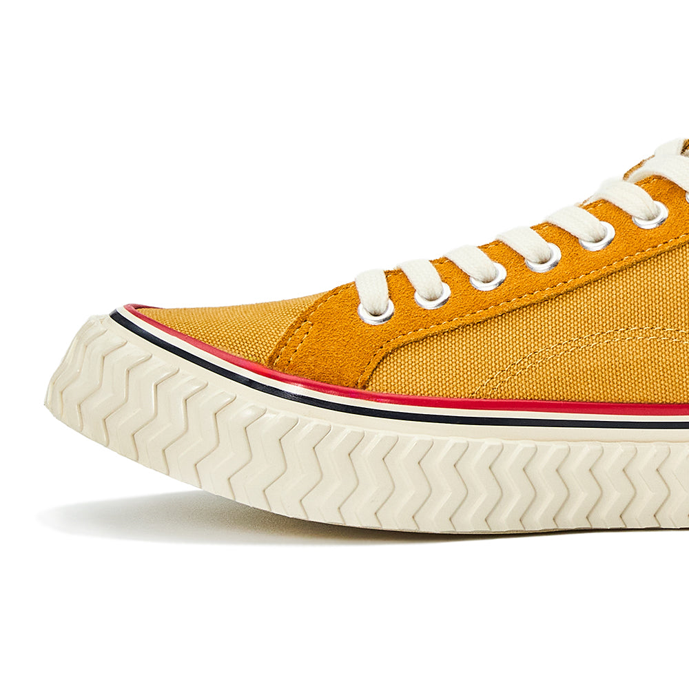 Bolt Retro Mustard White